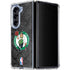 NBA Boston Celtics Dark Rust Galaxy Z Fold5 5G Clear Case