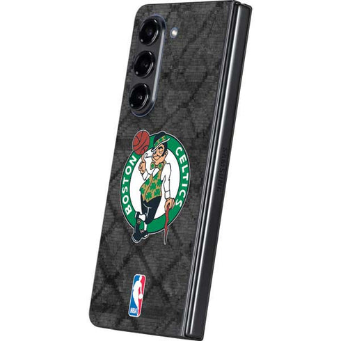 NBA Boston Celtics Dark Rust Galaxy Z Fold5 5G Skin