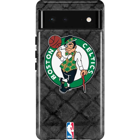 NBA Boston Celtics Dark Rust Pixel Cases