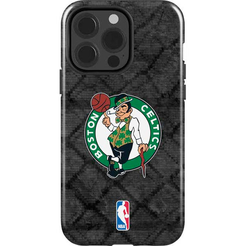 NBA Boston Celtics Dark Rust iPhone 15 Pro Impact Case