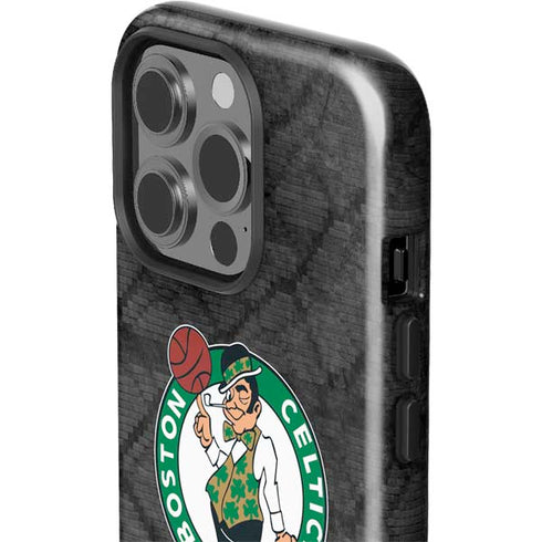 NBA Boston Celtics Dark Rust iPhone 15 Pro Impact Case