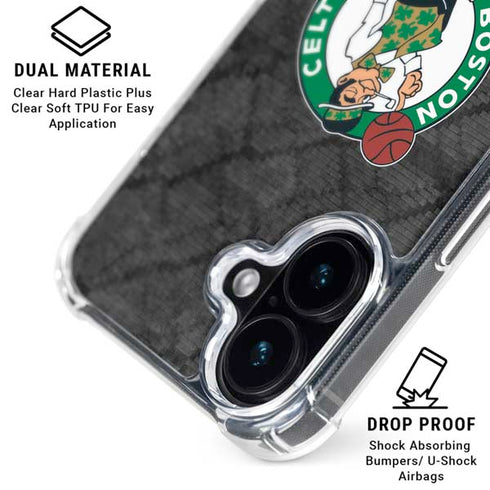 NBA Boston Celtics Dark Rust iPhone 16 MagSafe Case