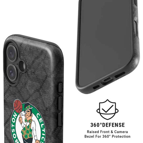 NBA Boston Celtics Dark Rust iPhone 16 Magsafe Impact Case