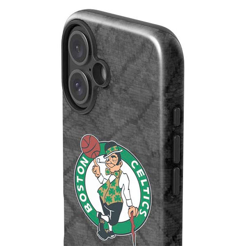 NBA Boston Celtics Dark Rust iPhone 16 Plus Impact Case