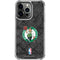 NBA Boston Celtics Dark Rust iPhone 16 Pro Clear Case