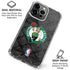 NBA Boston Celtics Dark Rust iPhone 16 Pro Clear Case