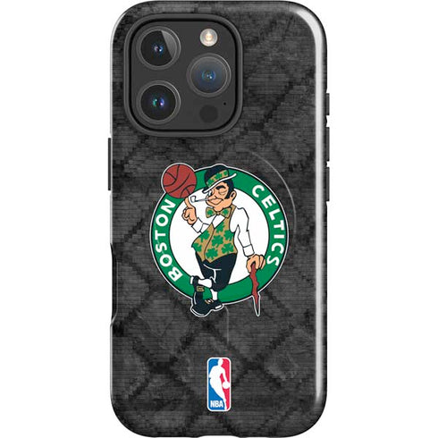 NBA Boston Celtics Dark Rust iPhone 16 Pro Magsafe Impact Case