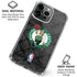 NBA Boston Celtics Dark Rust iPhone 16 Pro Max Clear Case