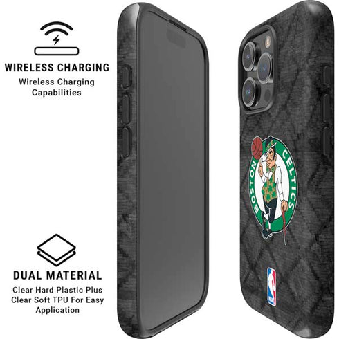 NBA Boston Celtics Dark Rust iPhone 16 Pro Max Magsafe Impact Case