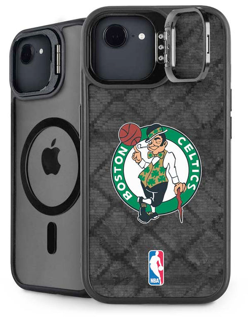NBA Boston Celtics Dark Rust iPhone 16e Kickstand Case