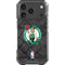 NBA Boston Celtics Dark Rust iPhone 18 Pro Clear Case