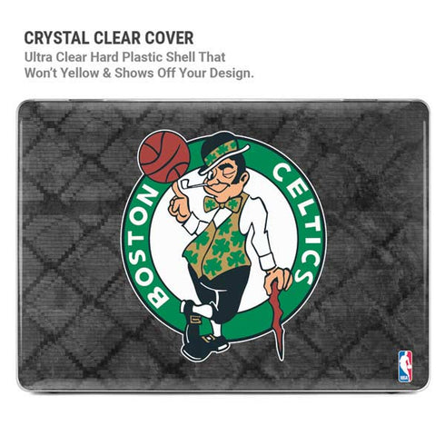 NBA Boston Celtics Dark Rust MacBook Pro 14in (2021-24) Case plus Skin