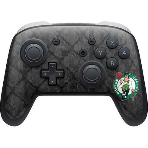 NBA Boston Celtics Dark Rust Nintendo Switch 2 (2025) Pro Controller Skin