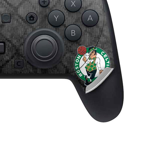 NBA Boston Celtics Dark Rust Nintendo Switch 2 (2025) Pro Controller Skin