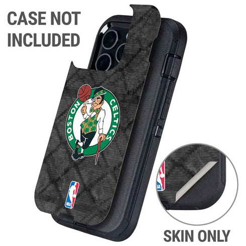 NBA Boston Celtics Dark Rust Otterbox Defender iPhone Skin