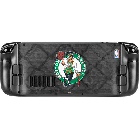 NBA Boston Celtics Dark Rust Steam Deck Handheld Gaming Computer OLED Skin