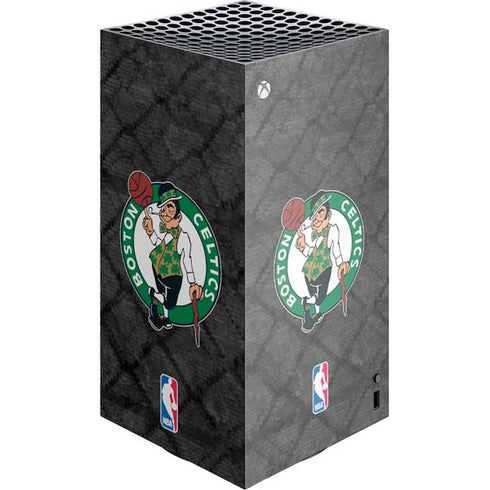 NBA Boston Celtics Dark Rust XBox Series X Digital Edition Console Skin