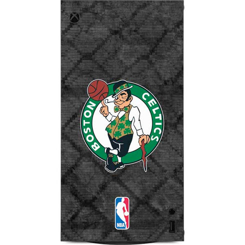 NBA Boston Celtics Dark Rust XBox Series X Digital Edition Console Skin