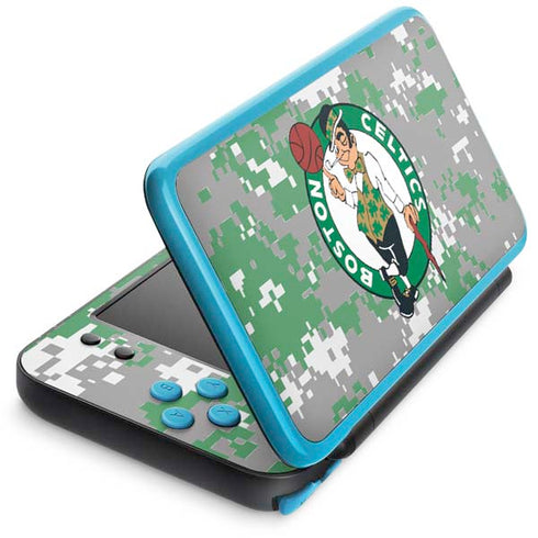 NBA Boston Celtics Digi Camo Nintendo Skins