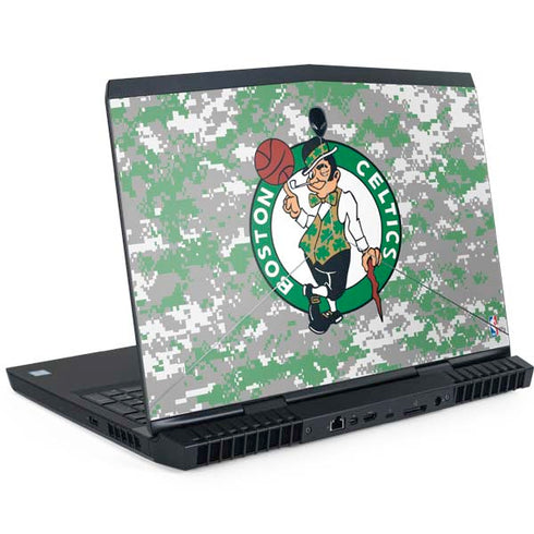 NBA Boston Celtics Digi Camo Dell Alienware Skin