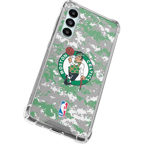 NBA Boston Celtics Digi Camo Galaxy A16 5G Clear Case
