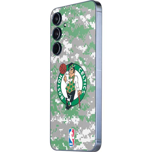 NBA Boston Celtics Digi Camo Galaxy A35 5G Skin