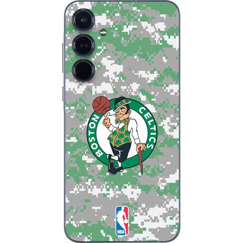 NBA Boston Celtics Digi Camo Galaxy A36 5G Skin