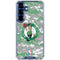NBA Boston Celtics Digi Camo Galaxy S25 Clear Case
