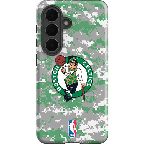 NBA Boston Celtics Digi Camo Galaxy S26 Plus Impact Case