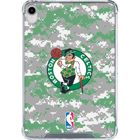 NBA Boston Celtics Digi Camo iPad 11th Gen (2025) Clear Case
