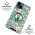 NBA Boston Celtics Digi Camo iPhone 15 Clear Case
