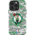NBA Boston Celtics Digi Camo iPhone 15 Pro Impact Case