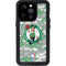 NBA Boston Celtics Digi Camo iPhone 15 Pro Waterproof Case