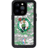 NBA Boston Celtics Digi Camo iPhone 15 Pro Waterproof Case
