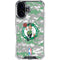 NBA Boston Celtics Digi Camo iPhone 16 Clear Case