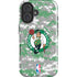 NBA Boston Celtics Digi Camo iPhone 16 Magsafe Impact Case