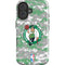 NBA Boston Celtics Digi Camo iPhone 16 Plus Impact Case