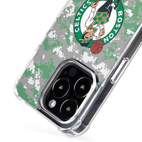 NBA Boston Celtics Digi Camo iPhone 16 Pro Max MagSafe Case