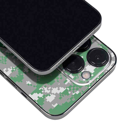 NBA Boston Celtics Digi Camo iPhone 16 Pro Max Skin
