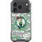 NBA Boston Celtics Digi Camo iPhone 18 Pro Clear Case