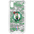 NBA Boston Celtics Digi Camo iPhone XS Clear Case