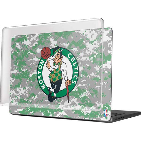 NBA Boston Celtics Digi Camo MacBook Pro 14in (2021-24) Case plus Skin