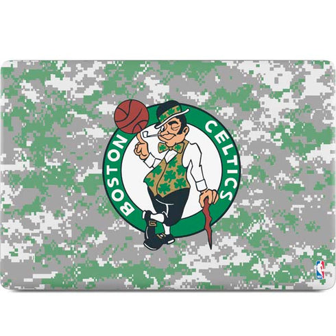 NBA Boston Celtics Digi Camo MacBook Skins