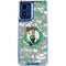NBA Boston Celtics Digi Camo Moto G 5G (2024) Clear Case