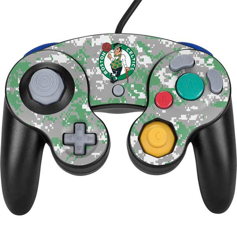 NBA Boston Celtics Digi Camo Nintendo Skins