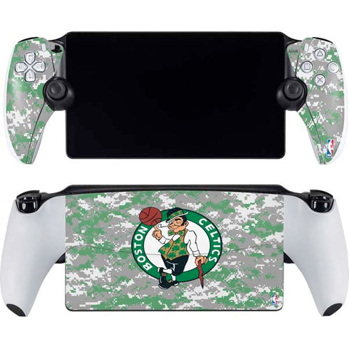 NBA Boston Celtics Digi Camo PlayStation PS5 Skins