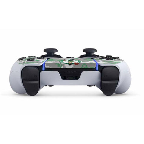 NBA Boston Celtics Digi Camo PS5 DualSense Edge Pro Controller Skin