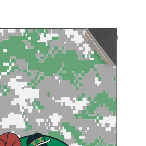 NBA Boston Celtics Digi Camo XBox Series X Digital Edition Console Skin