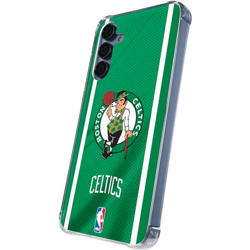 NBA Boston Celtics Galaxy A35 5G Clear Case
