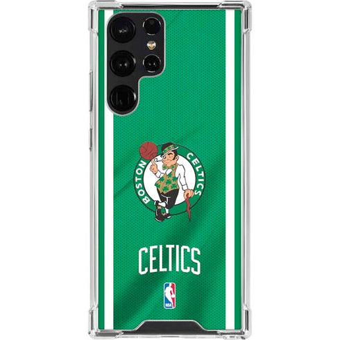 NBA Boston Celtics Galaxy S23 Ultra Clear Case